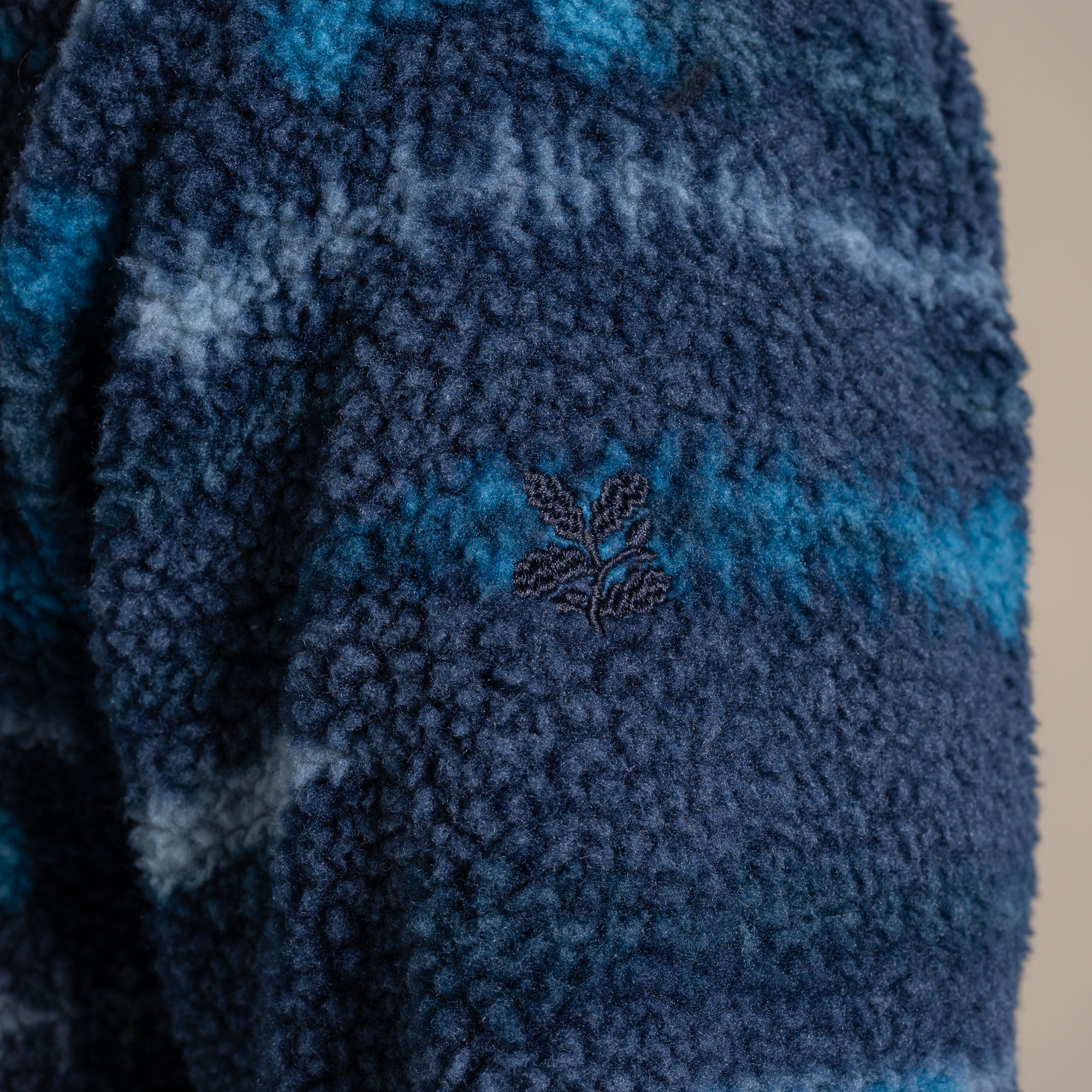 Craghoppers Men's Rawthey Half Zip Fleece | Blue Navy Print