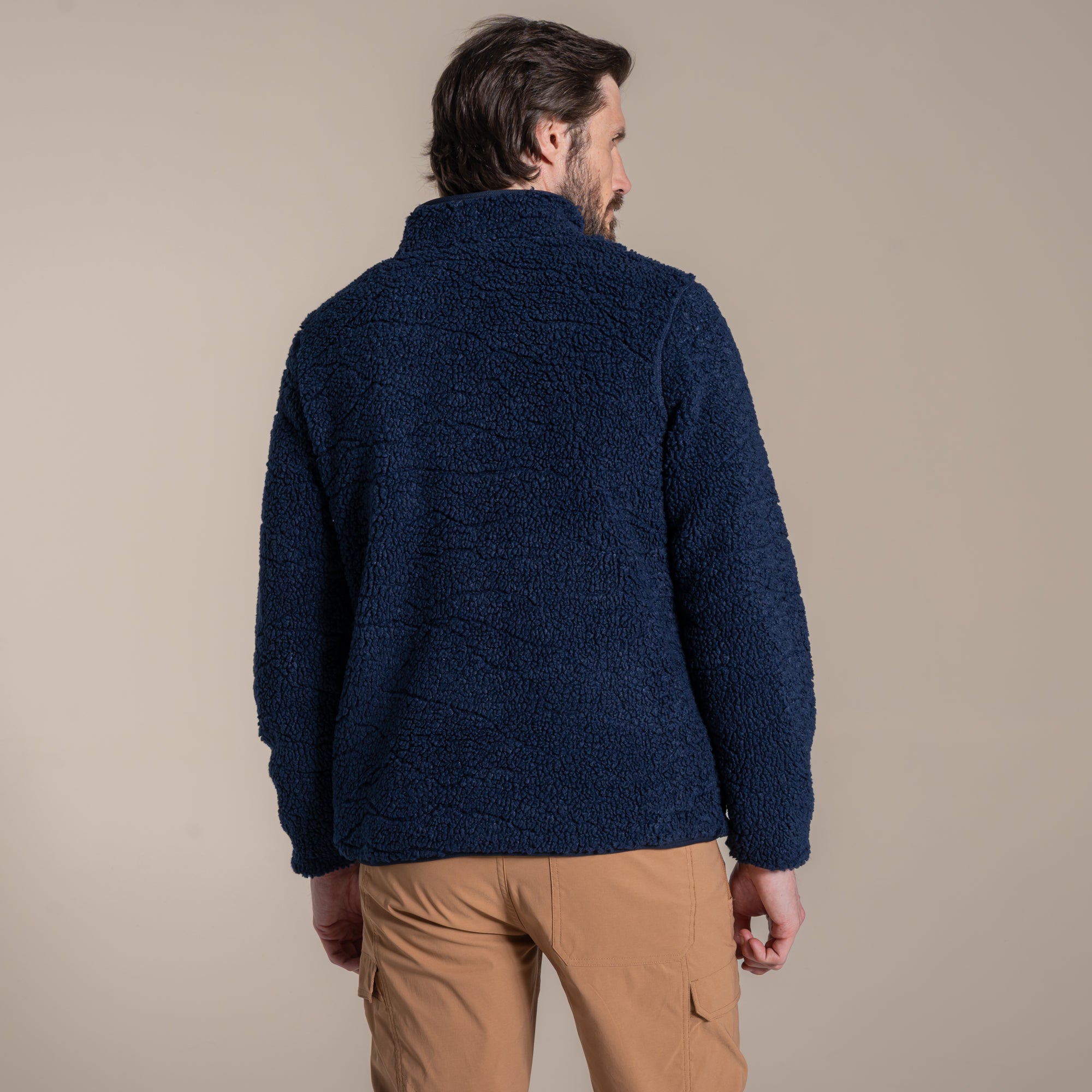 Craghoppers Men's Lathkill Full Zip Fleece | Blue Navy