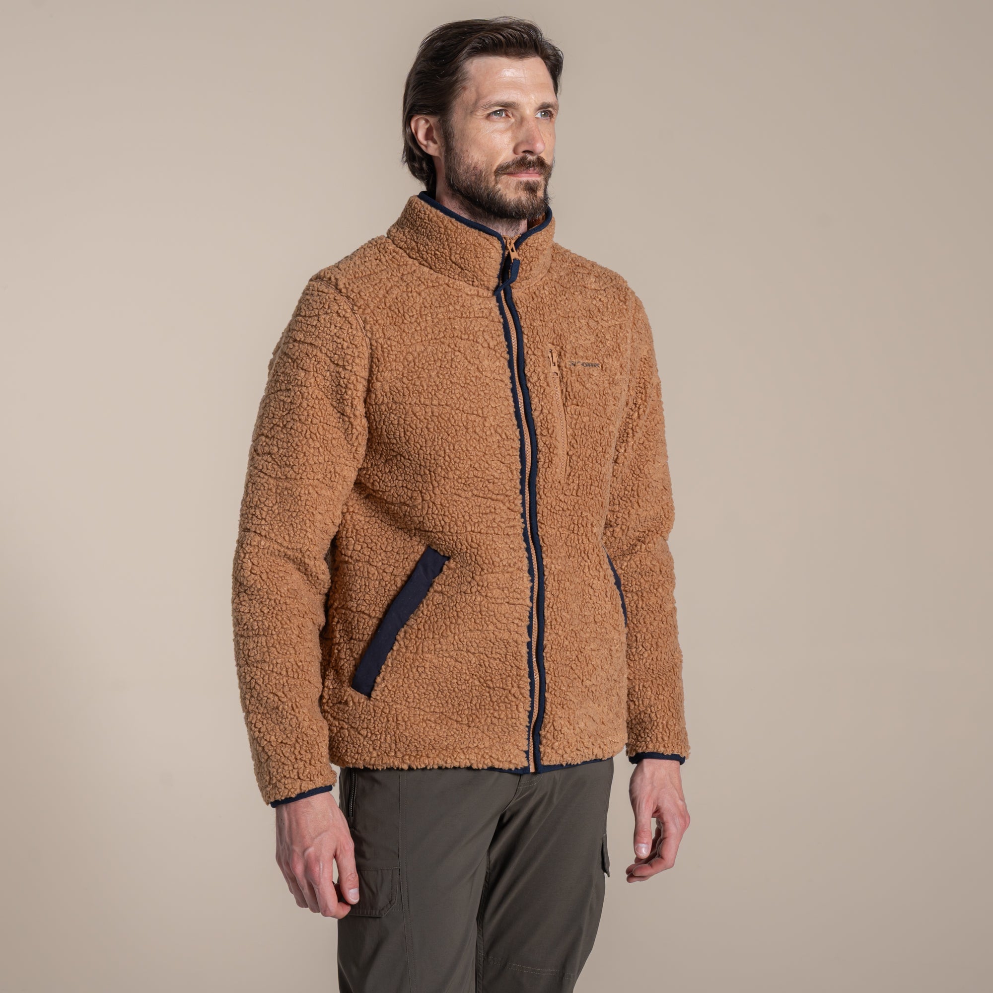 Craghoppers Men's Lathkill Full Zip Fleece | Boulder