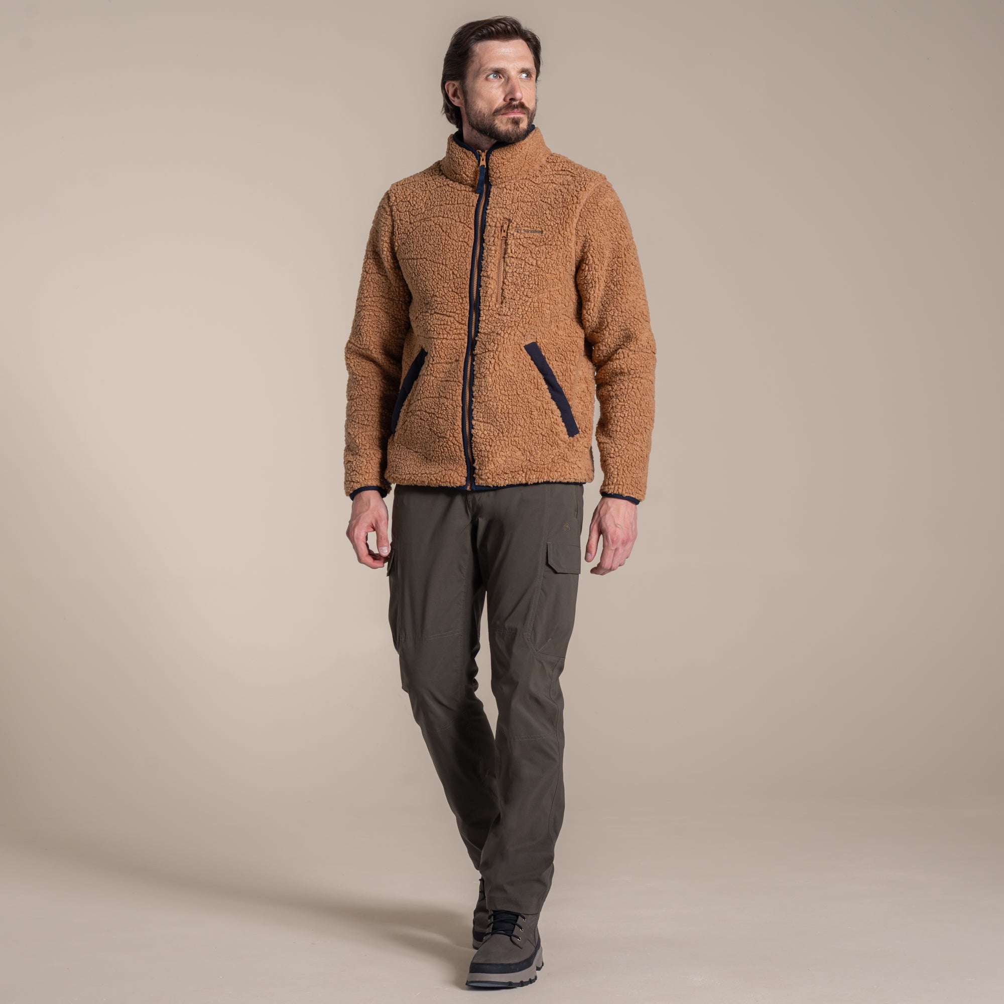 Craghoppers Men's Lathkill Full Zip Fleece | Boulder