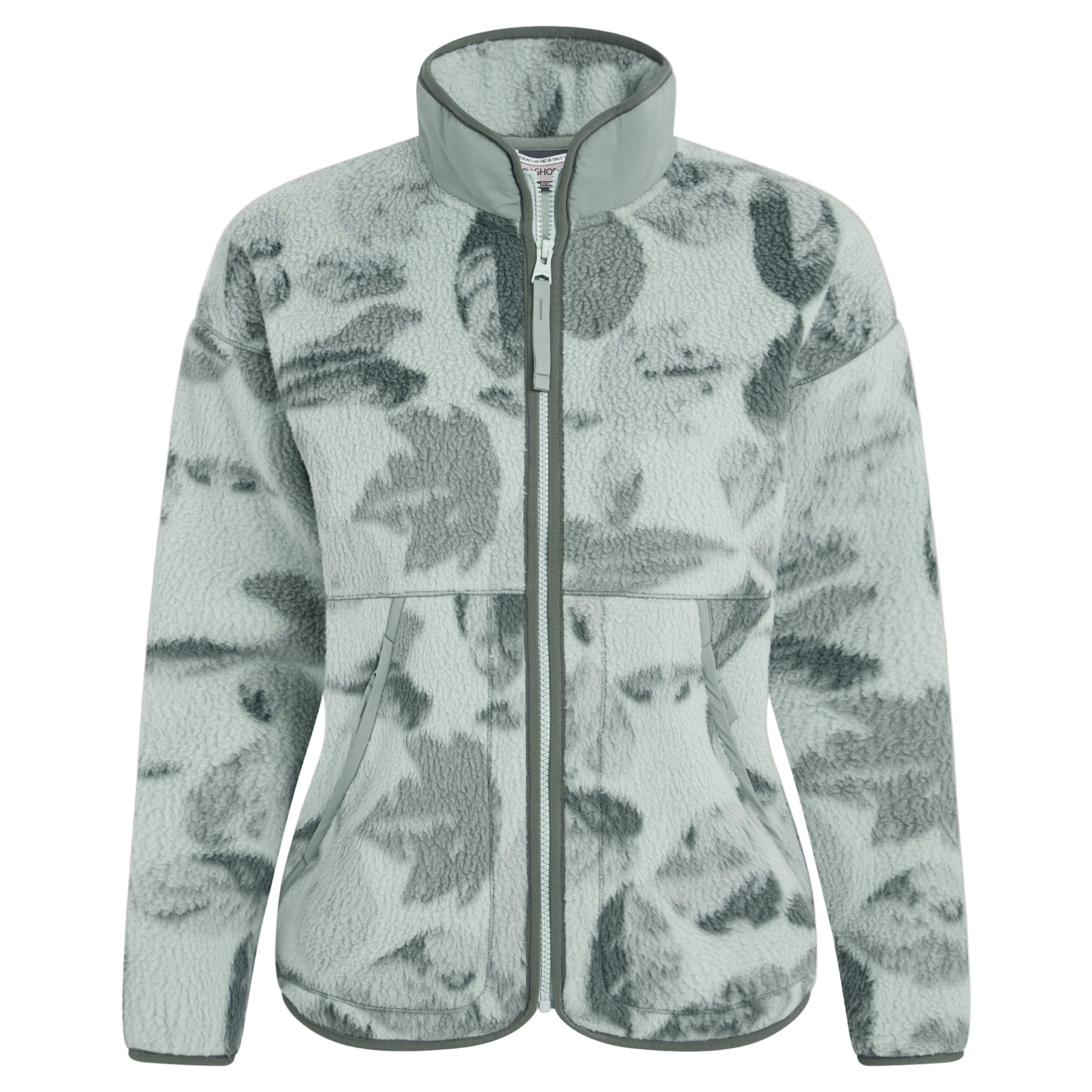 Craghoppers Women's Dante Full Zip Fleece | Sage Print