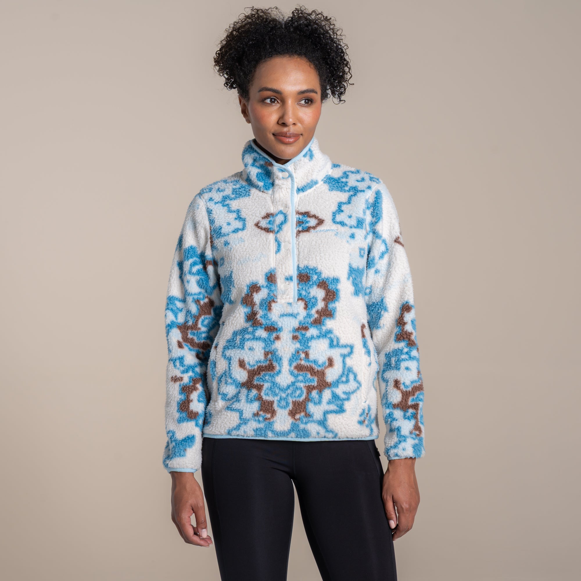 Craghoppers Women's Rosemary II Overhead Fleece | Horizon Print