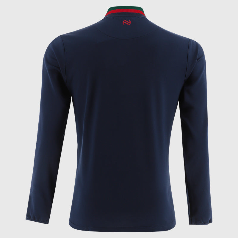 O'Neills Kilmurry Ibrickane GAA Dromore Squad Half Zip Navy Bottle Red