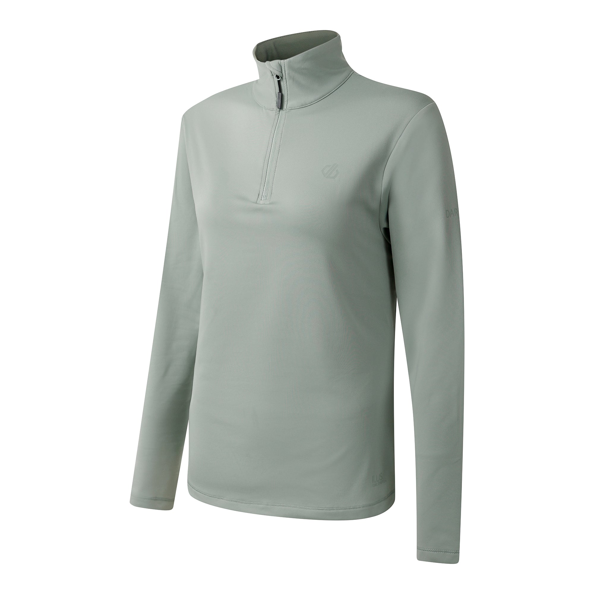Dare2b Women's Lowline II Lightweight Core Stretch Midlayer | Glacier Green