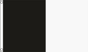 TCF 5x3 Half & Half Flag Black White