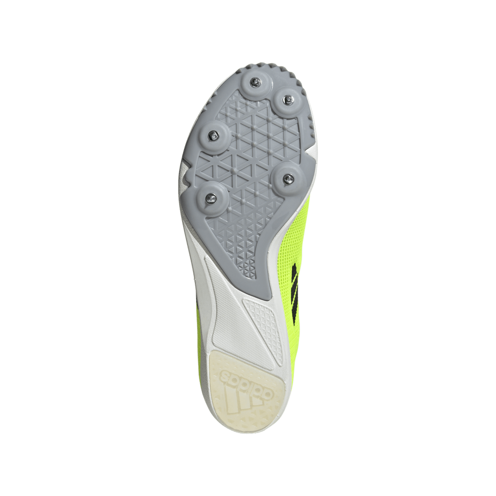 Adidas Allroundstar Junior Running Spikes Lucid Lemon