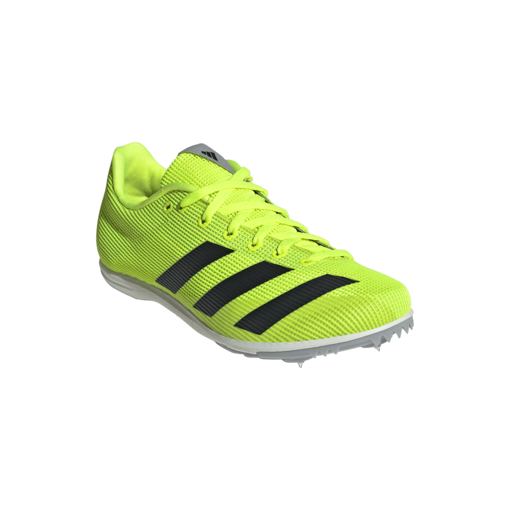 Adidas Allroundstar Junior Running Spikes Lucid Lemon