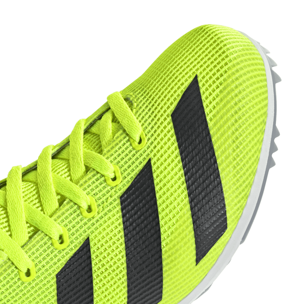 Adidas Allroundstar Junior Running Spikes Lucid Lemon