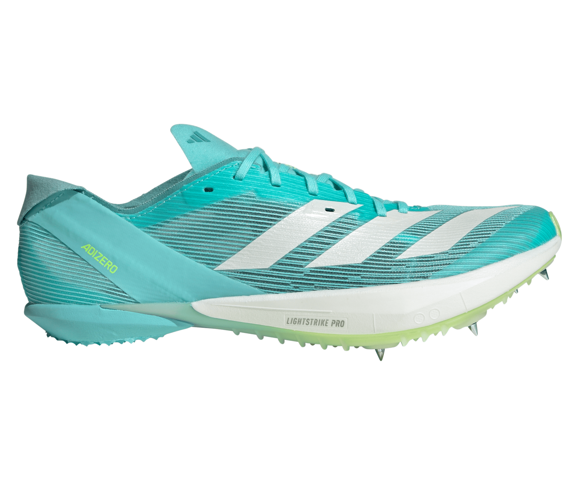 Adidas Adizero Ambition Middle Distance Running Spikes Flash Aqua