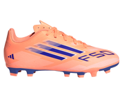 Adidas F50 Club Firm Ground Football Boots Kids Beam Orange