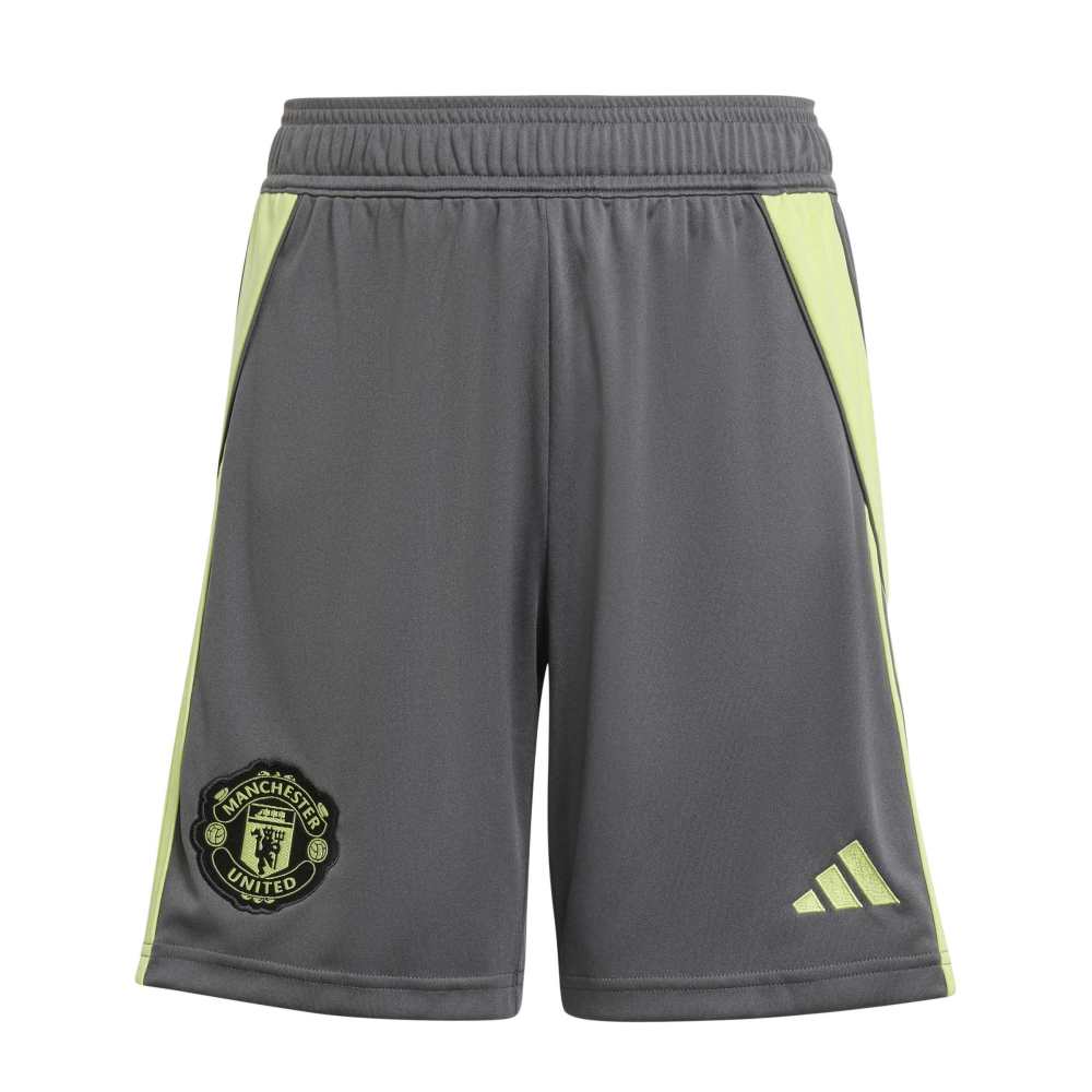 Adidas MUFC 25/26 Goalkeeper Shorts Dark Grey