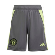 Adidas MUFC 25/26 Goalkeeper Shorts Dark Grey