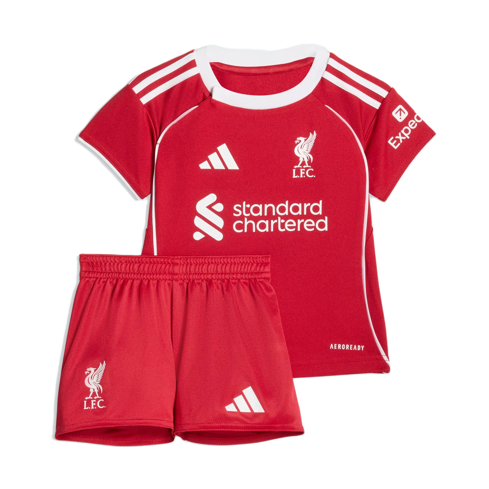 Adidas Liverpool FC Home Mini Kit 25/26 Red