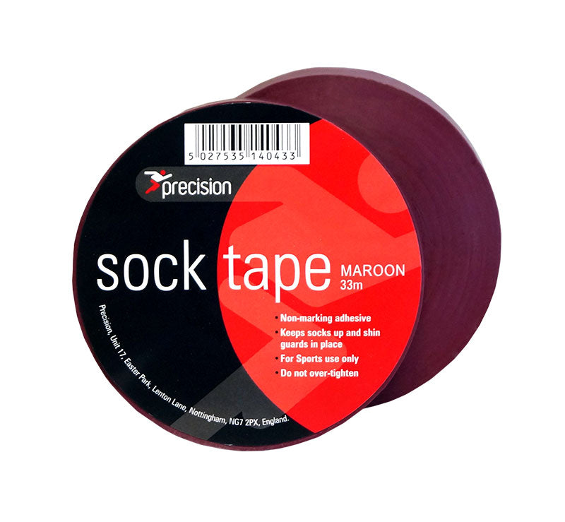 Precision Sock Tape 19mm Maroon