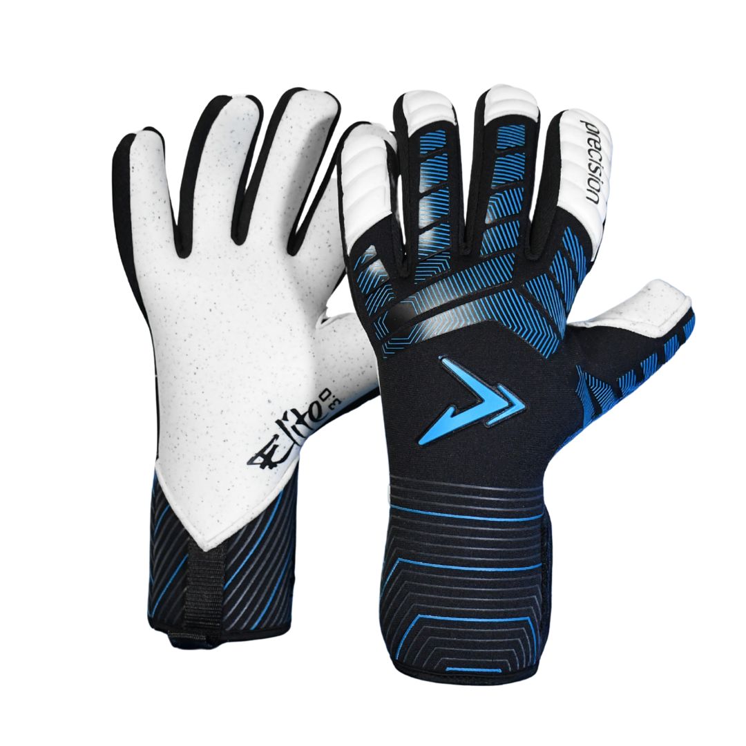 Precision Elite 3.0 Quartz Goalkeeper Gloves Black