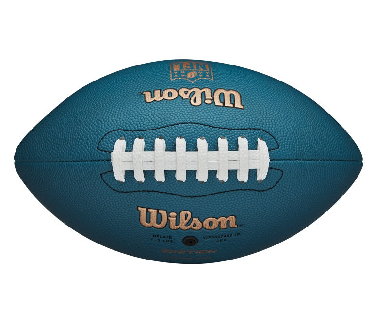 Wilson NFL Ignition Junior American Football Blue