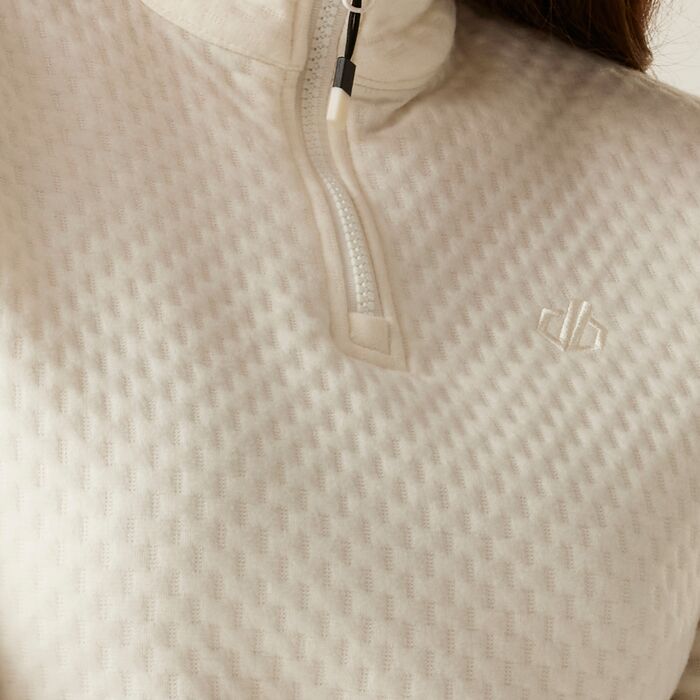 Dare2b Women's Blindside 1/4 Zip Midlayer | Egret