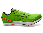 Brooks Draft XC Unisex Running Spikes Green Gecko