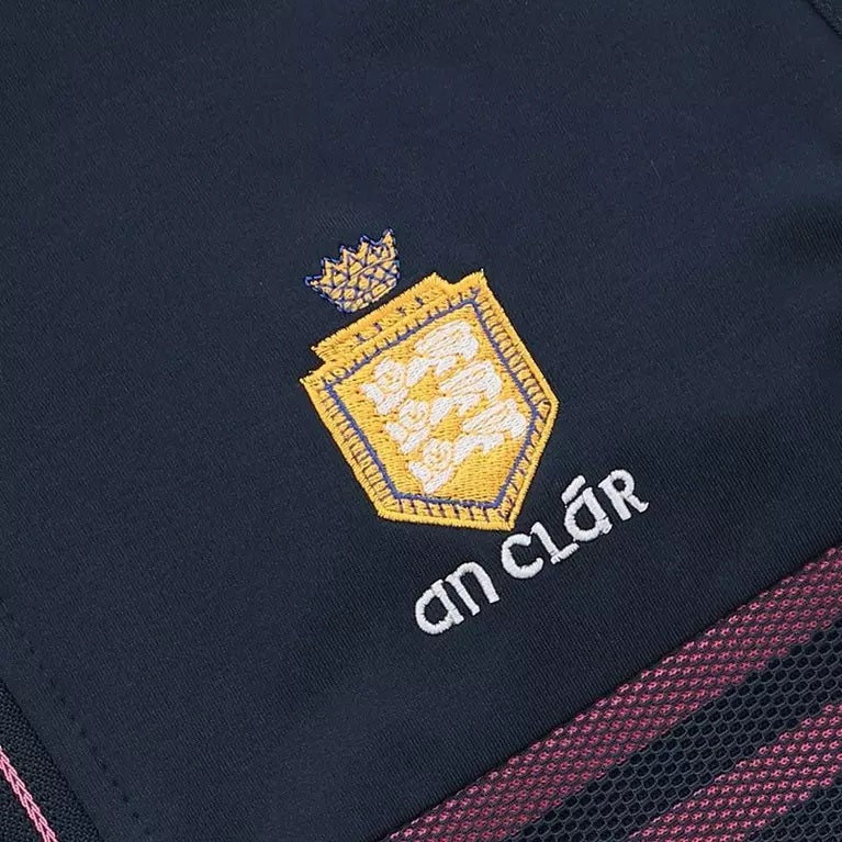 O'Neills Clare GAA Women's Nepal Half Zip Navy Pink