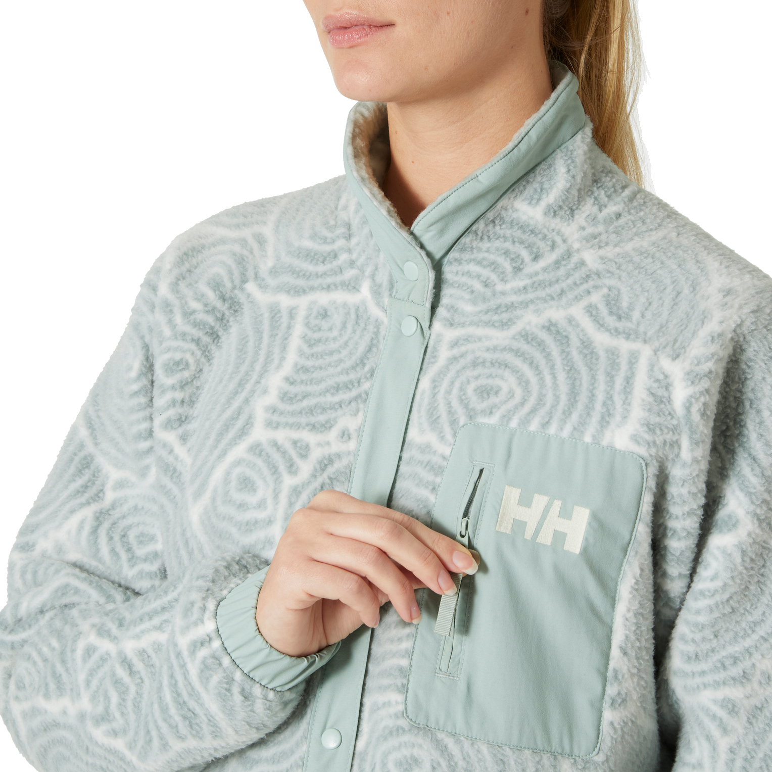 Helly Hansen Imperial Printed Pile Snap