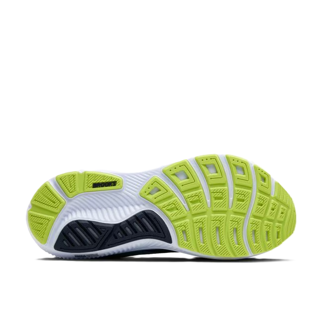 Brooks Ghost Men' Running Shoes Peacoat Lime Blue