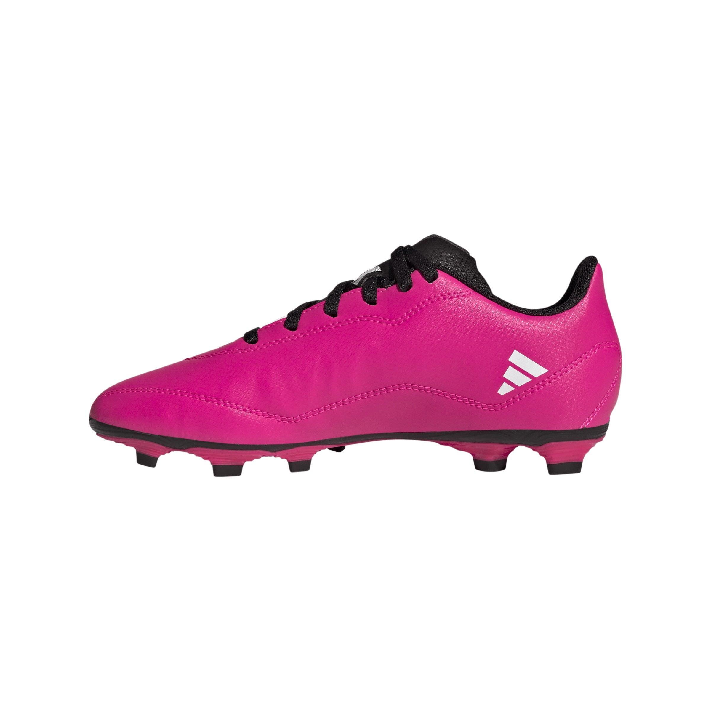 Adidas X Speedportal.4 Firm Ground Junior Football Boots (Shock Pink Cloud White Core Black)