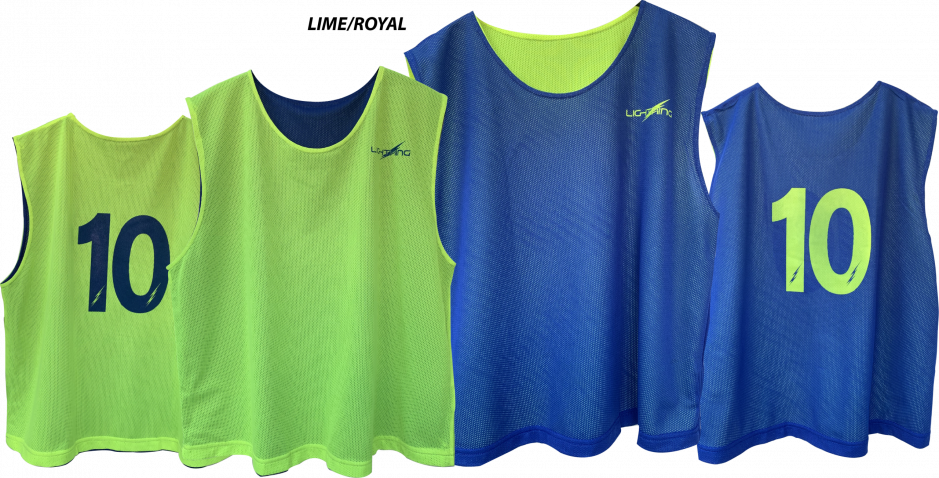 LS Sportif Reversible Numbered Bibs
