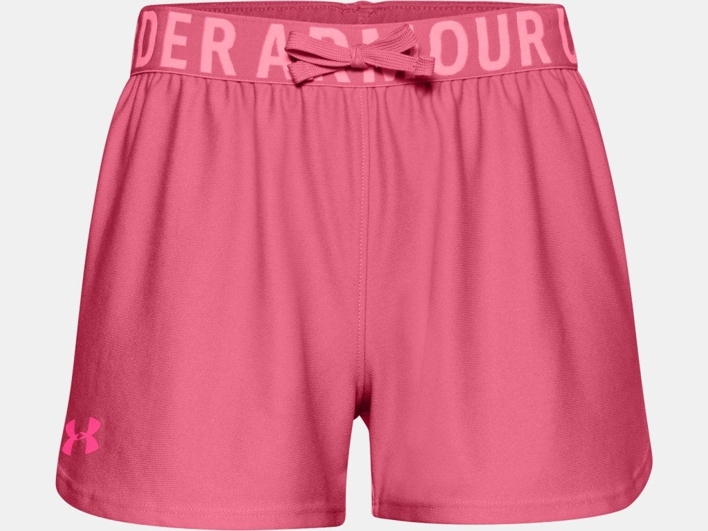 Under Armour Girls'Play Solid Shorts