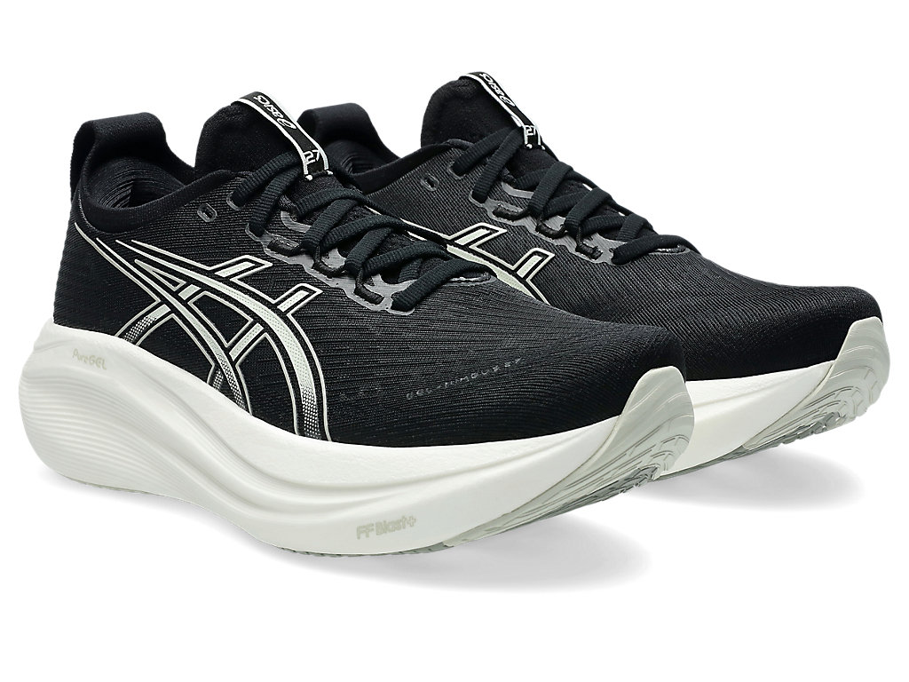 Asics Gel-Nimbus 26 Women's Running Shoes - Black Grey