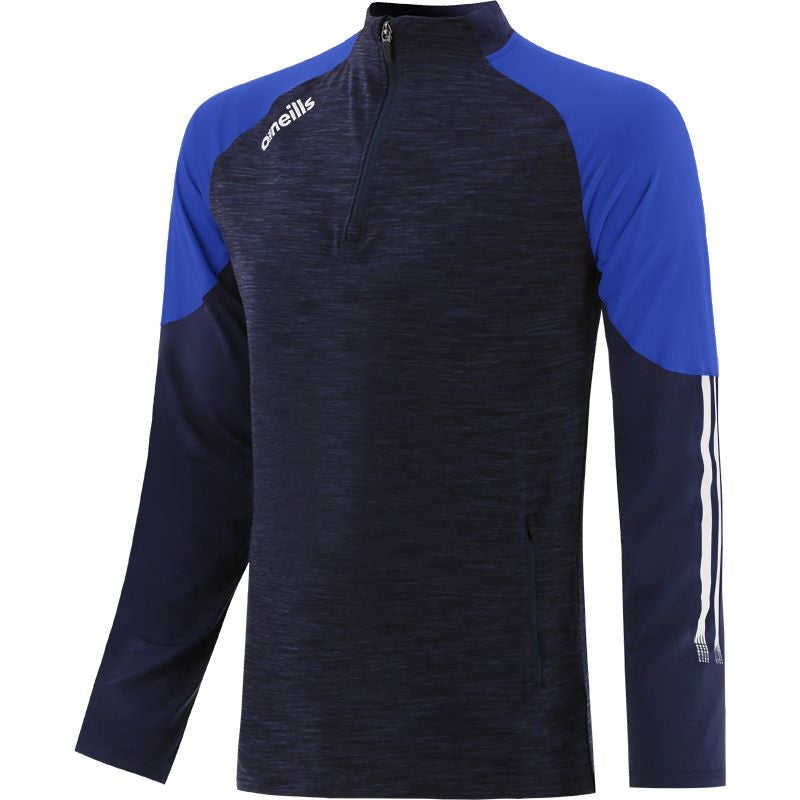 O'Neills Oslo Brushed Half Zip Top (Navy Royal White)