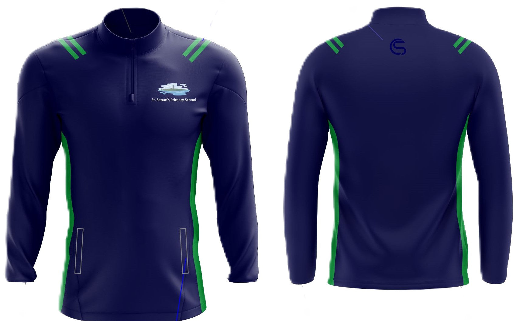 CS St. Senans National School Official Half Zip