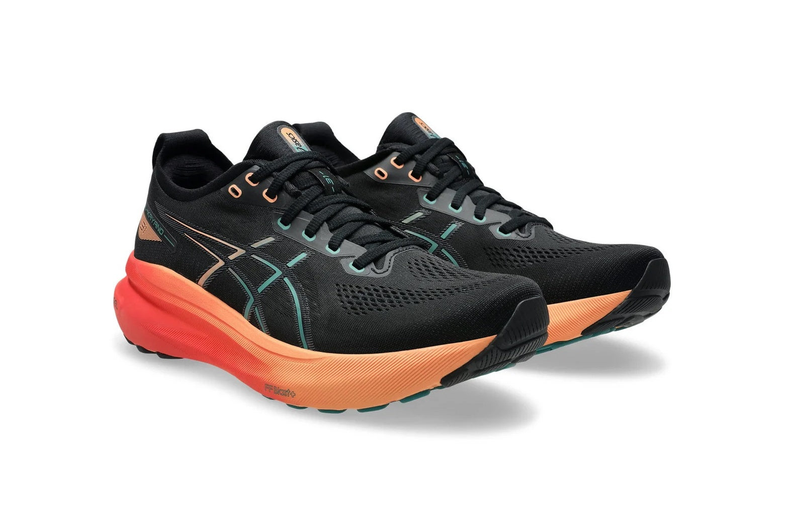 Asics Gel Kayano 31 Men's Running Shoes Black Rainy Lake