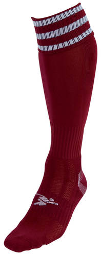 Precision Pro Football Sock (Maroon White)