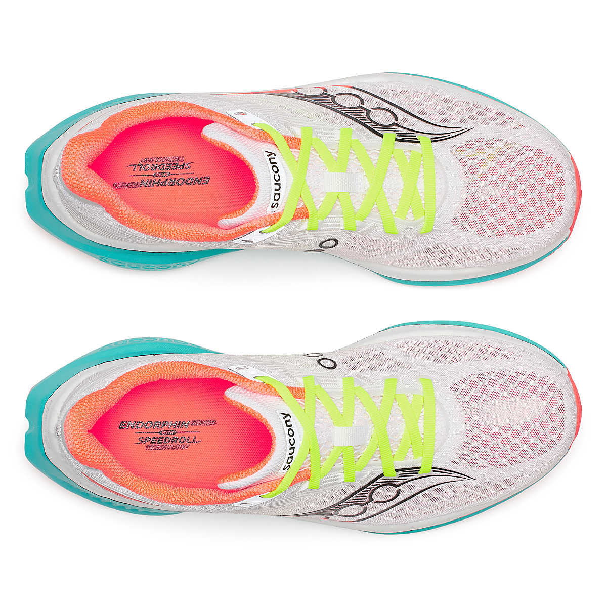 Saucony Endorphin Speed Men' Running Shoes White Mutant