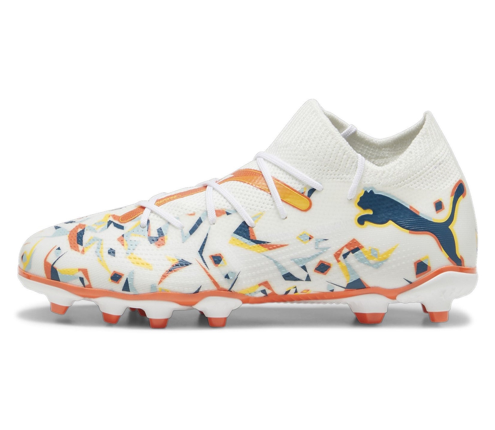 Puma Future 7 Match Creativity Firm Ground Junior Football Boots Ocean Tropic (Ocean Tropic)