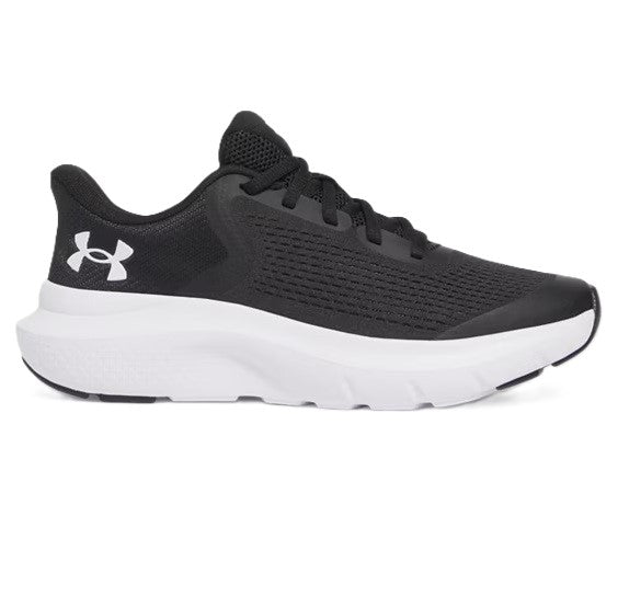 Under Armour Charged Rogue 5 Junior Running Shoes Black White
