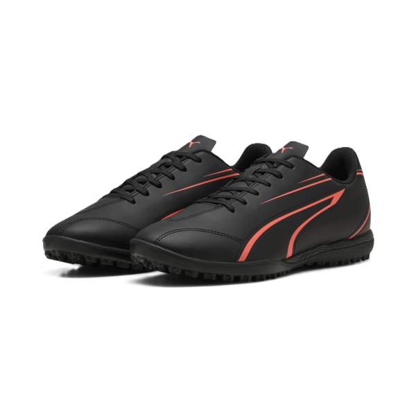 Puma VITORIA TT Football Boots Puma Black Glowing Red