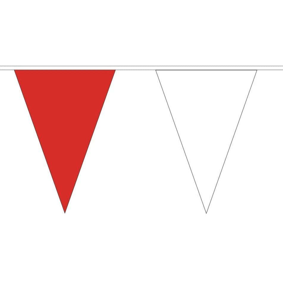 TCF Bunting 25 Meter Red White