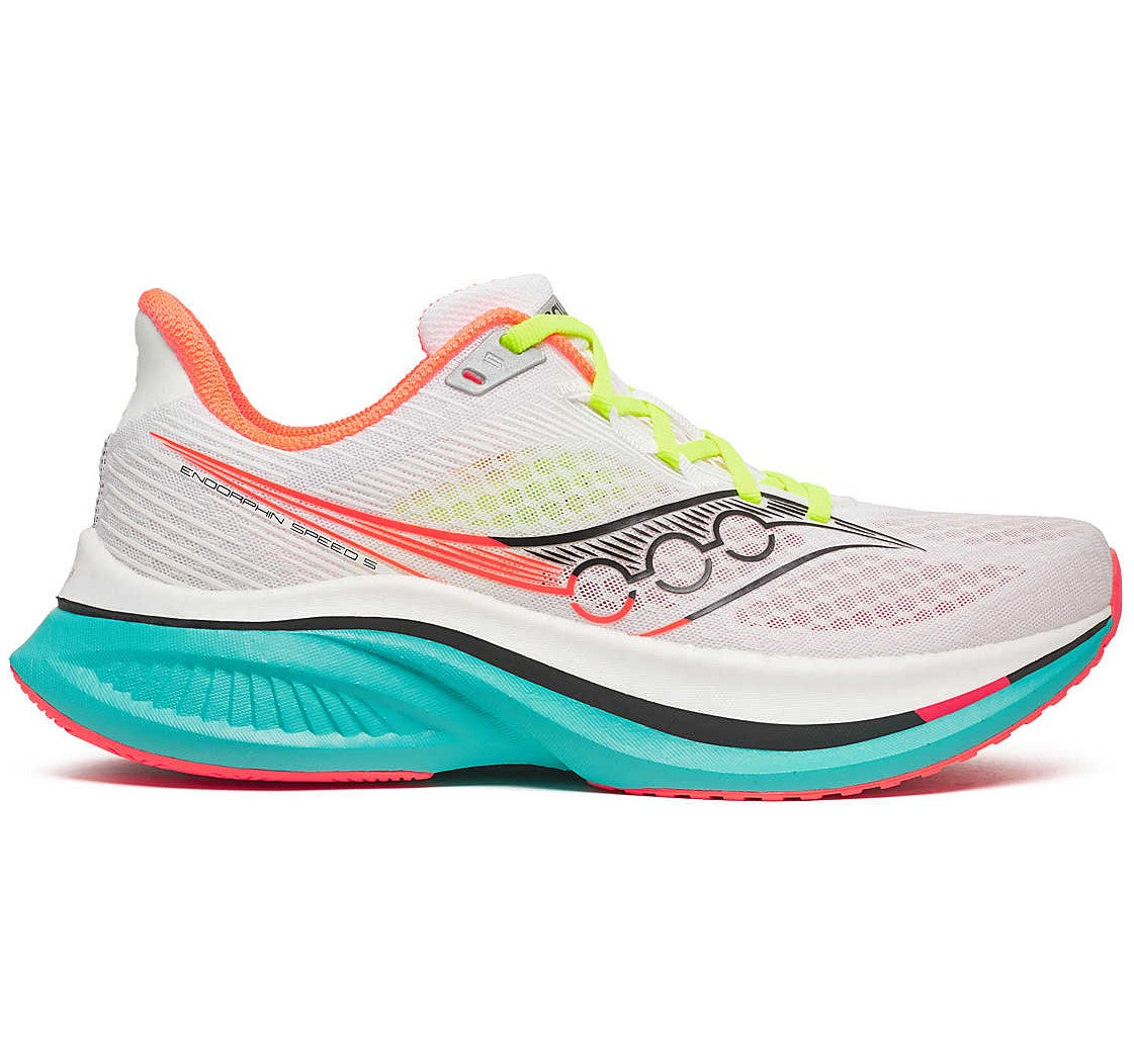 Saucony Endorphin Speed Men' Running Shoes White Mutant