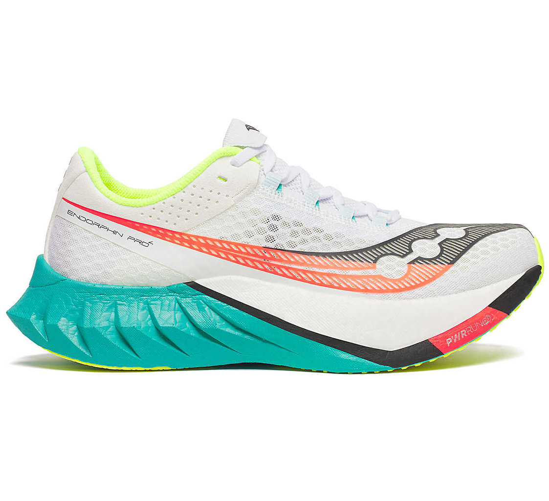 Saucony Endorphin Pro 4 Men's Running Shoes White Mutant