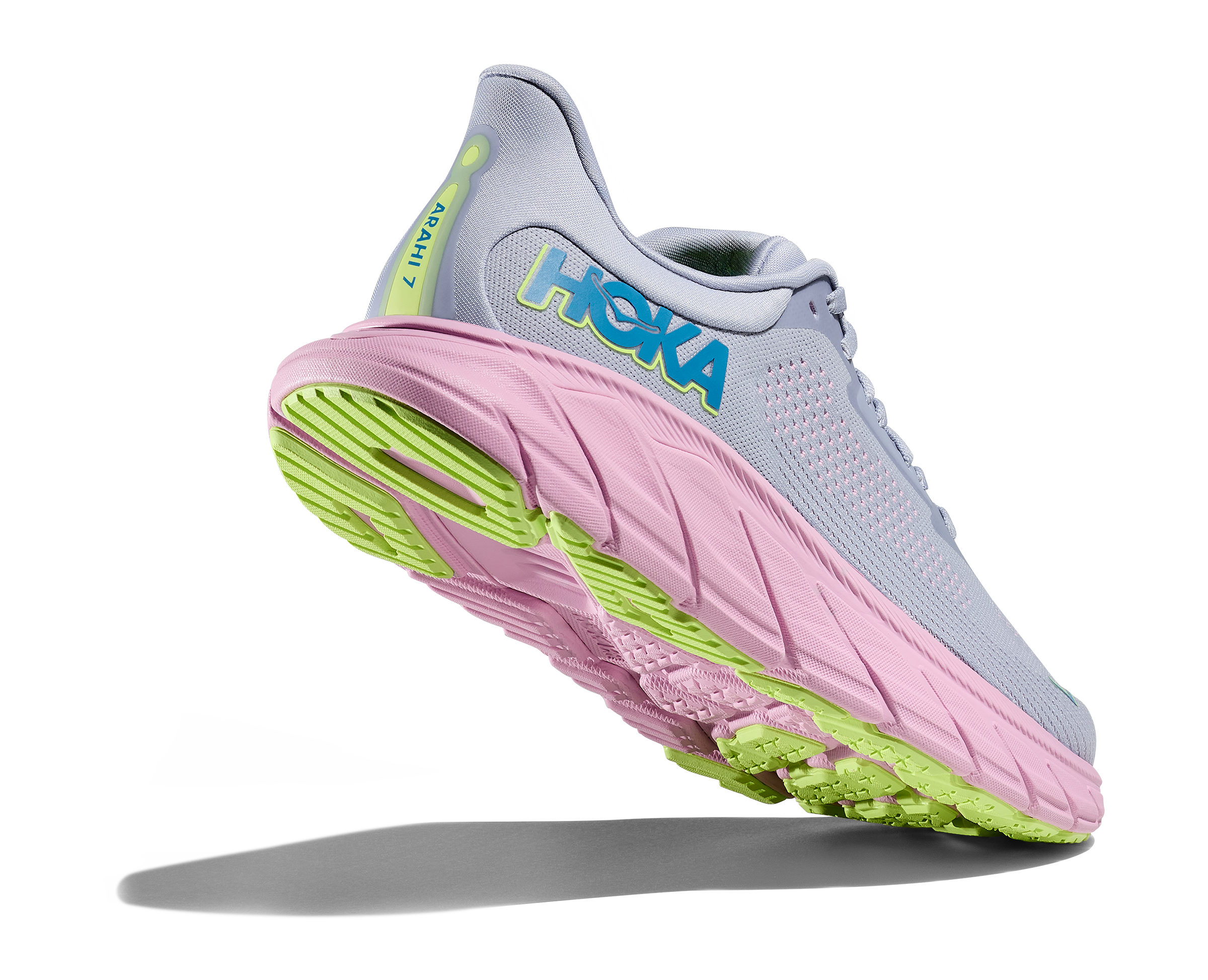 Hoka Arahi 7 Women's Running Shoes Gull Pink Twilight