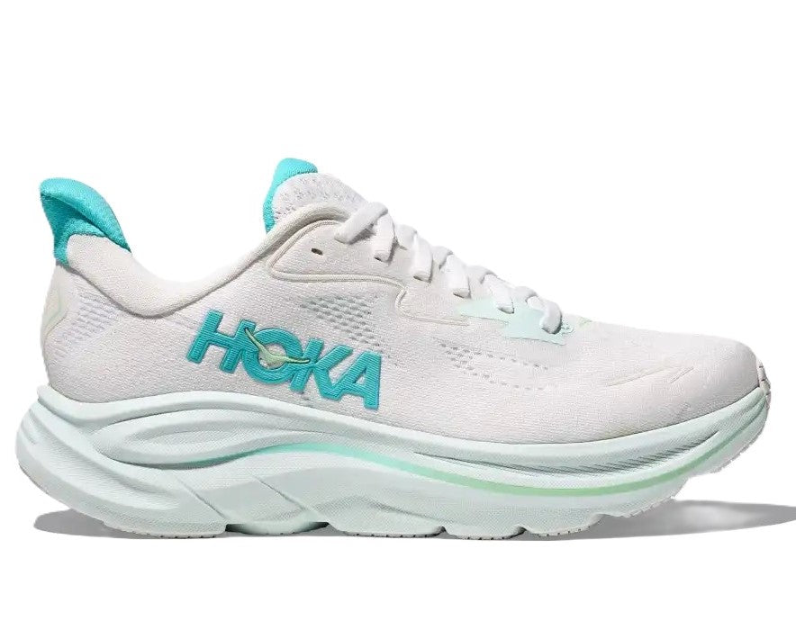 Hoka Clifton Women' Running Shoes White Cielo Blue