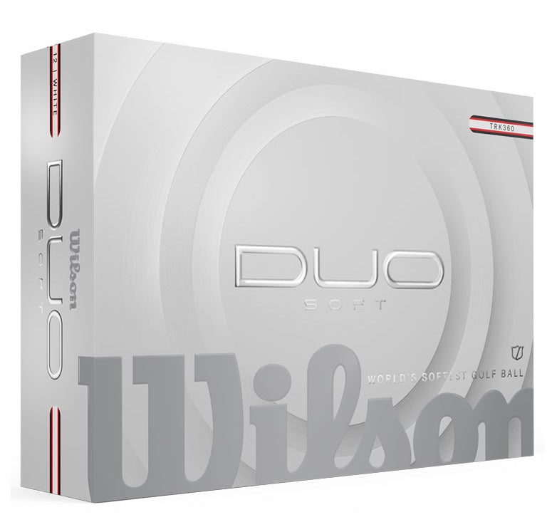 Wilson Duo Soft Golf Balls TRK360 White Pack