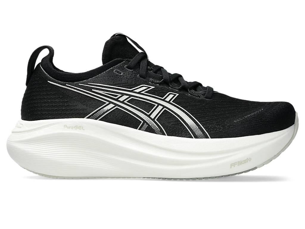 Asics Gel-Nimbus 26 Women's Running Shoes - Black Grey