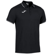 Joma Campus III Short Sleeve Polo Black