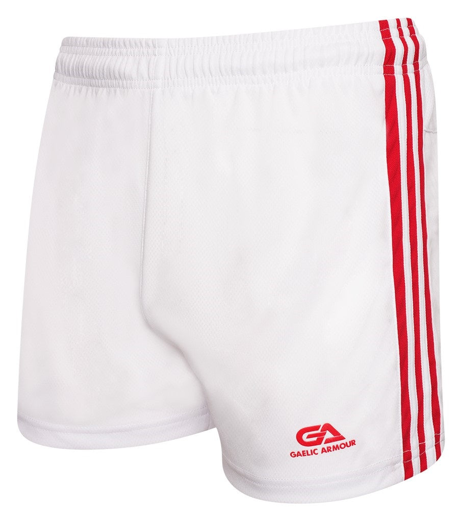 Gaelic Armour Gaelic Shorts (White Red)