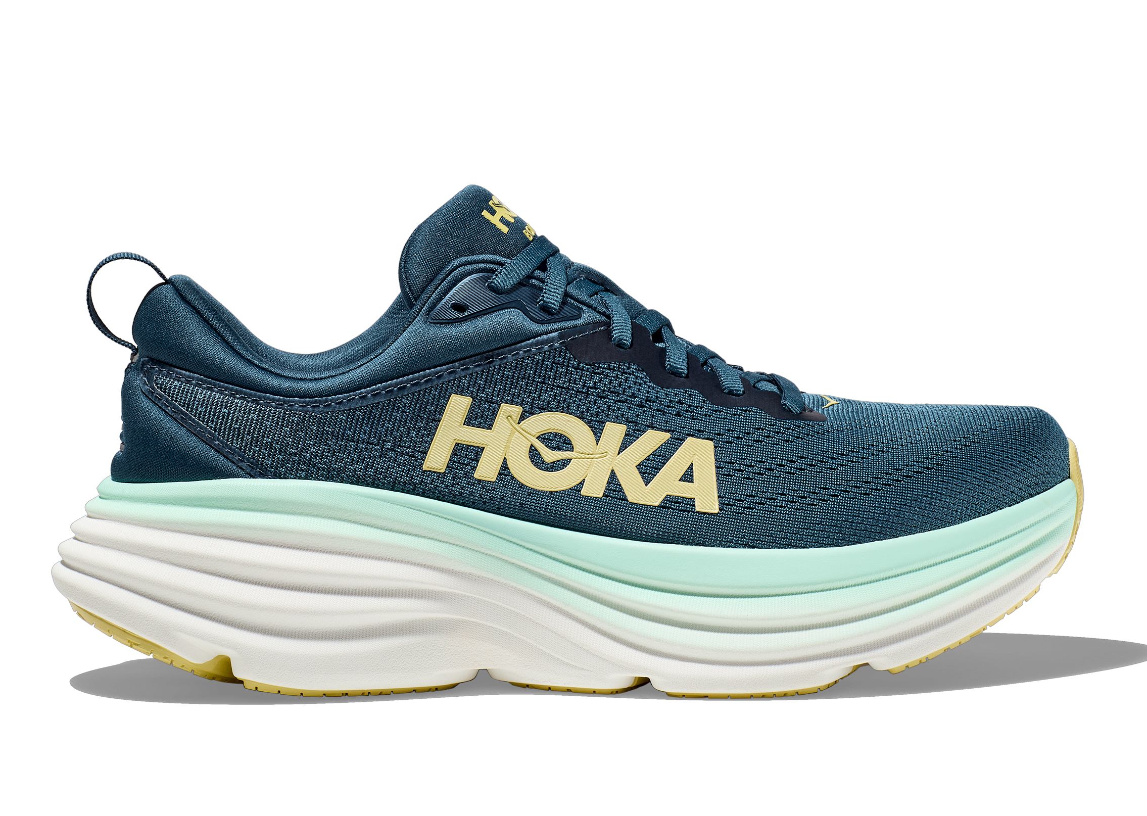 Hoka Bondi 8 Men's Running Shoes - Midnight Ocean