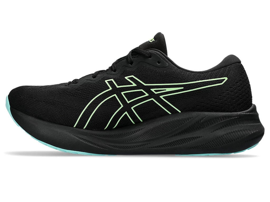 Asics Gel Pulse 15 GTX Gore Tex Men's Running Shoes Black Illuminated Green