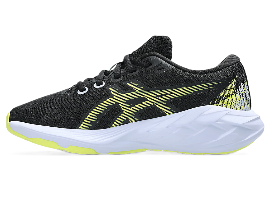 Asics Novablast GS Kids Running Shoes Black Citron