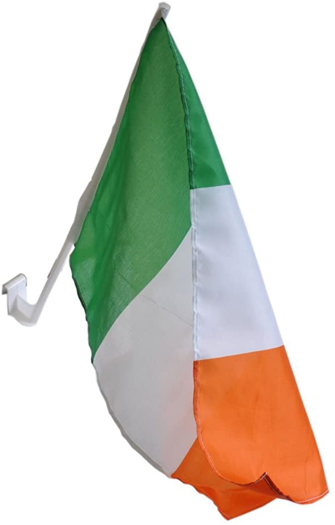 Team Car Flag Ireland Flag